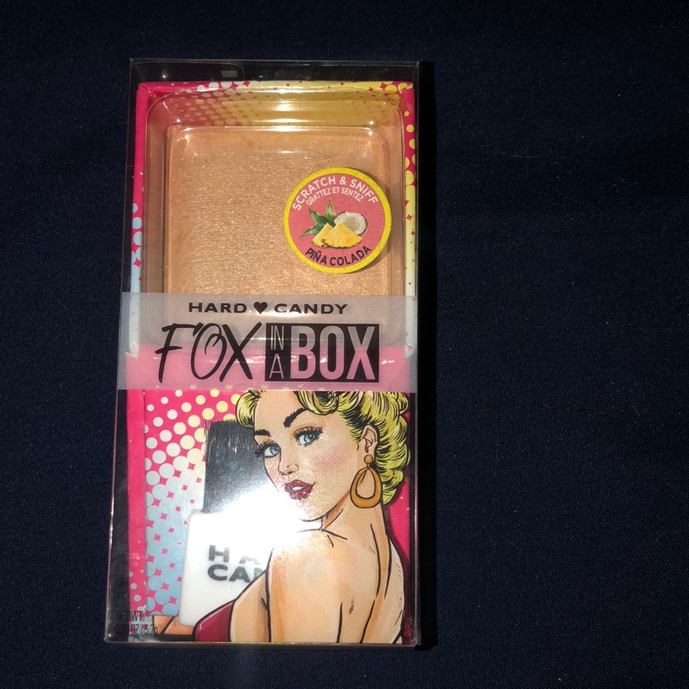 Hard candy baked highlighter makeup pina coloda glitter face makeup